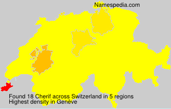 Surname Cherif in Switzerland