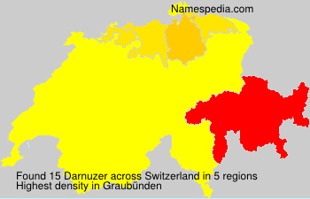 Surname Darnuzer in Switzerland Surname Darnuzer in Switzerland
