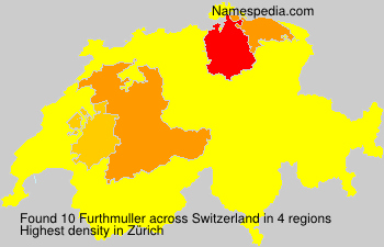 Surname Furthmuller in Switzerland