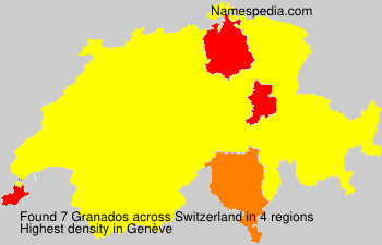 Surname Granados in Switzerland