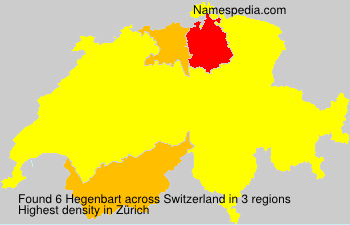 Surname Hegenbart in Switzerland