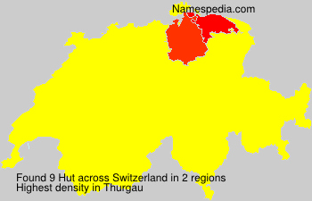 Surname Hut in Switzerland