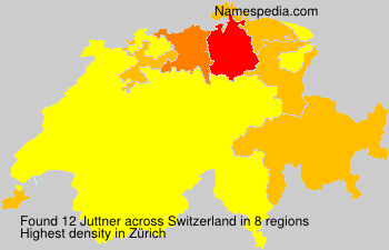 Surname Juttner in Switzerland