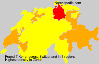 Surname Kerler in Switzerland