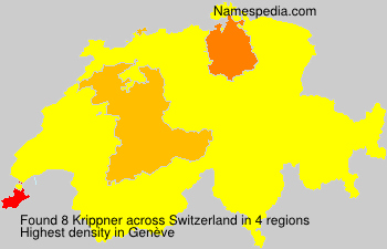 Surname Krippner in Switzerland