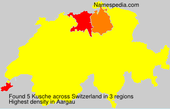 Surname Kusche in Switzerland