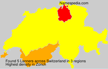 Surname Lanners in Switzerland