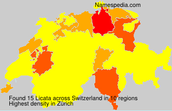 Licata - Names Encyclopedia