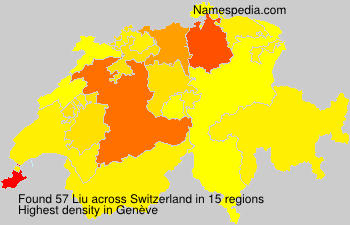 Surname Liu in Switzerland