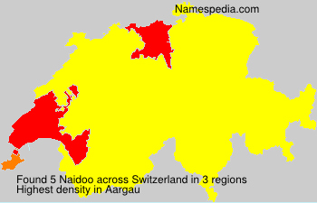 Surname Naidoo in Switzerland