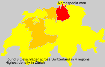 Surname Oelschlager in Switzerland