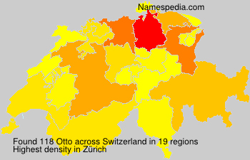 Surname Otto in Switzerland