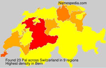 Surname Pal in Switzerland