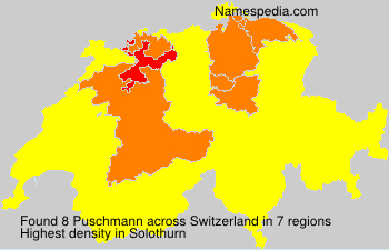Surname Puschmann in Switzerland