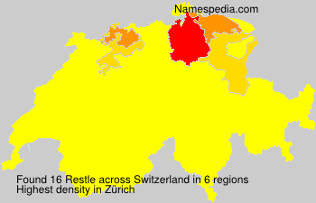 Surname Restle in Switzerland