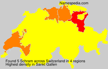 Surname Schram in Switzerland