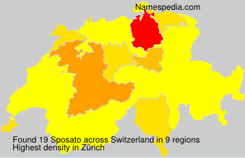 Surname Sposato in Switzerland