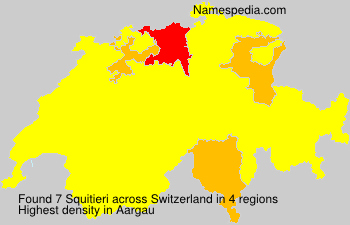 Surname Squitieri in Switzerland
