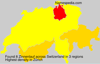Surname Zinnenlauf in Switzerland Surname Zinnenlauf in Switzerland