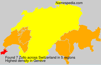 Surname Zollo in Switzerland