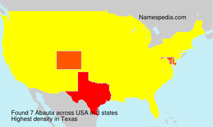 Surname Abauta in USA