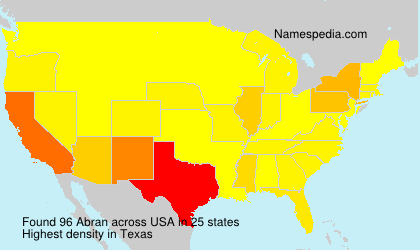 Surname Abran in USA
