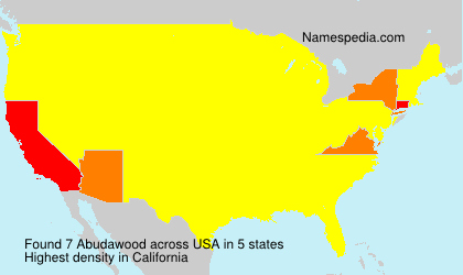 Surname Abudawood in USA Surname Abudawood in USA