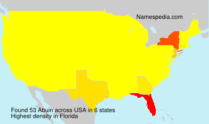 Surname Abuin in USA