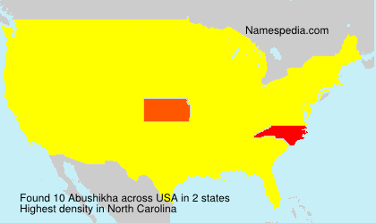 Surname Abushikha in USA