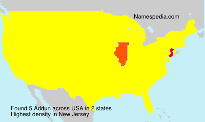 Surname Addun in USA Surname Addun in USA