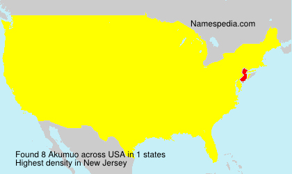 Surname Akumuo in USA Surname Akumuo in USA