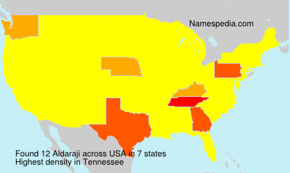 Surname Aldaraji in USA Surname Aldaraji in USA