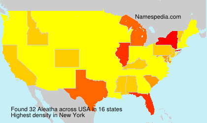 Surname Aleatha in USA Surname Aleatha in USA