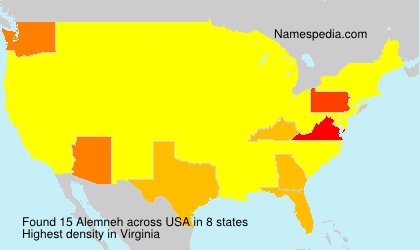 Surname Alemneh in USA Surname Alemneh in USA