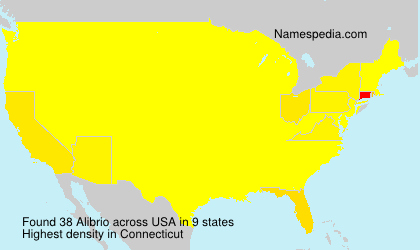 Surname Alibrio in USA