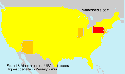 Surname Alnoah in USA Surname Alnoah in USA