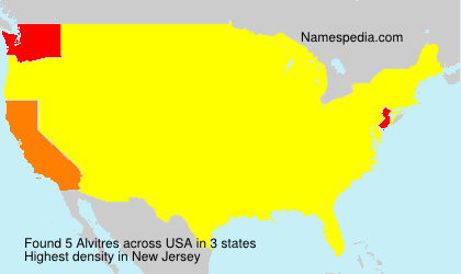 Surname Alvitres in USA Surname Alvitres in USA