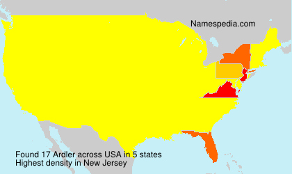 Surname Ardler in USA Surname Ardler in USA