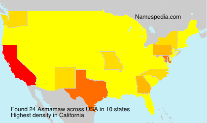 Surname Asmamaw in USA Surname Asmamaw in USA