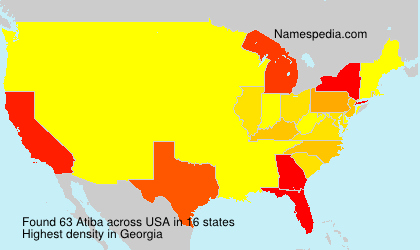 Surname Atiba in USA