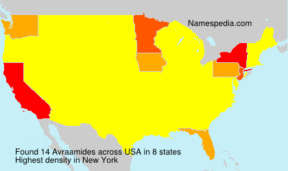 Surname Avraamides in USA