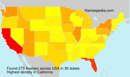 Axelsen Names Encyclopedia