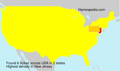 Surname Aybaz in USA Surname Aybaz in USA