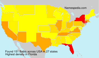 Surname Babis in USA