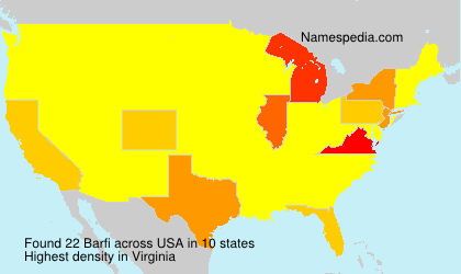 Surname Barfi in USA
