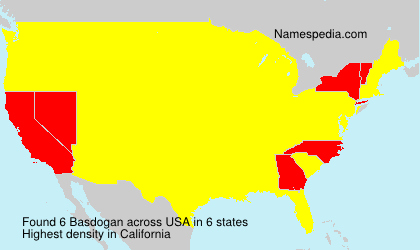 Surname Basdogan in USA