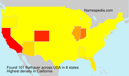 Surname Bathauer in USA Surname Bathauer in USA