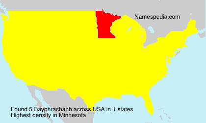 Surname Bayphrachanh in USA Surname Bayphrachanh in USA