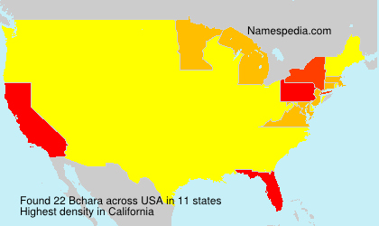 Surname Bchara in USA