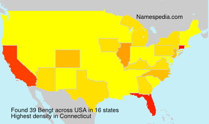 Surname Bengt in USA